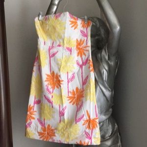 Lily Pulitzer strapless dress